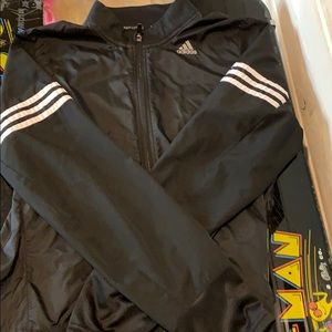 Adidas full zip windbreaker